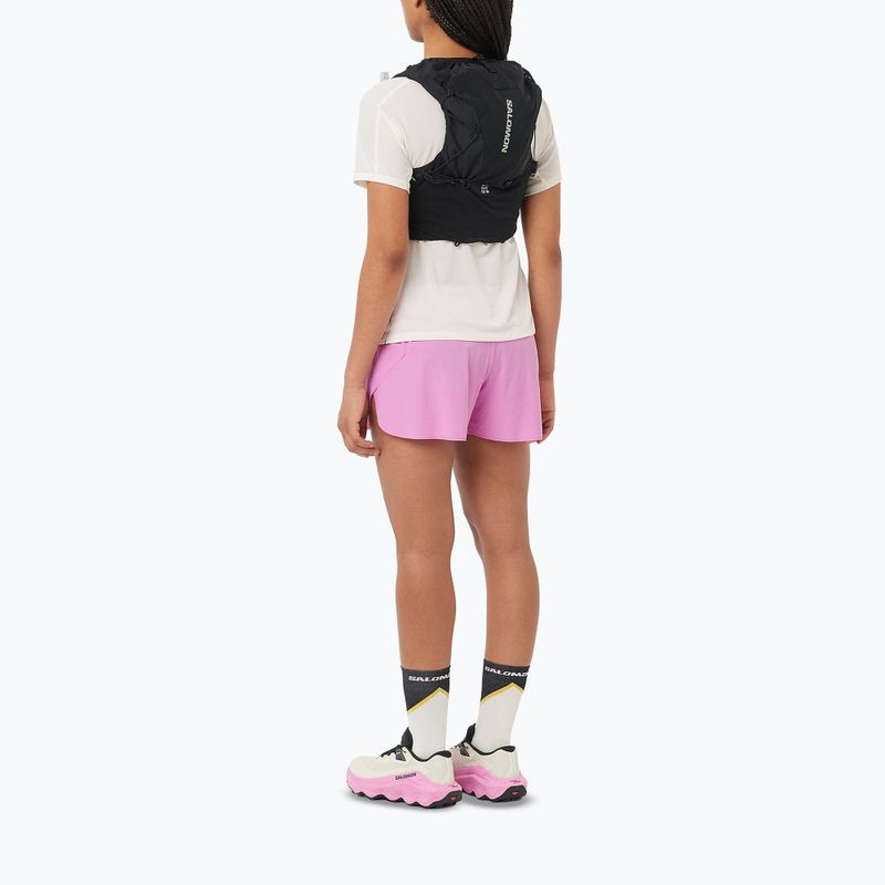 Dámske bežecké tričko Salomon Sense Aero SS Tee GFX whisper white 4