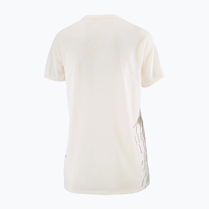 Dámske bežecké tričko Salomon Sense Aero SS Tee GFX whisper white 6