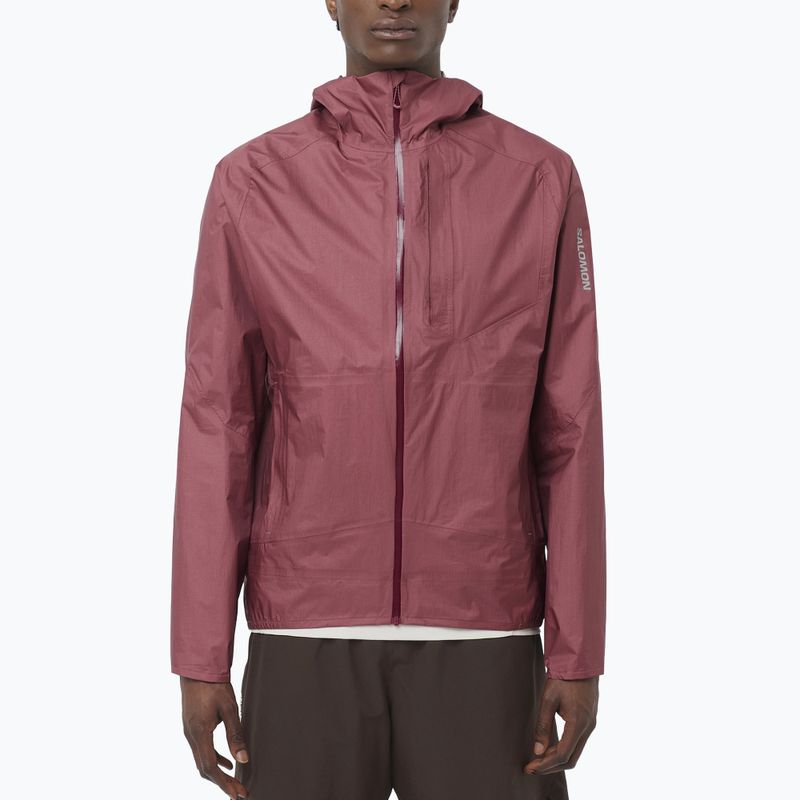 Pánska bežecká bunda Salomon Bonatti Waterproof nocturne