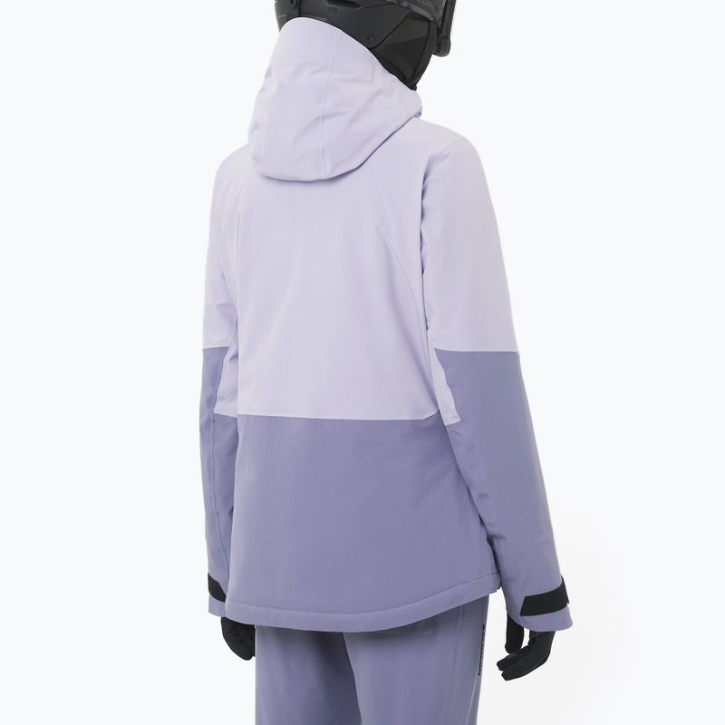 Dámska lyžiarska bunda Salomon Highland cosmic sky/blue granite 2