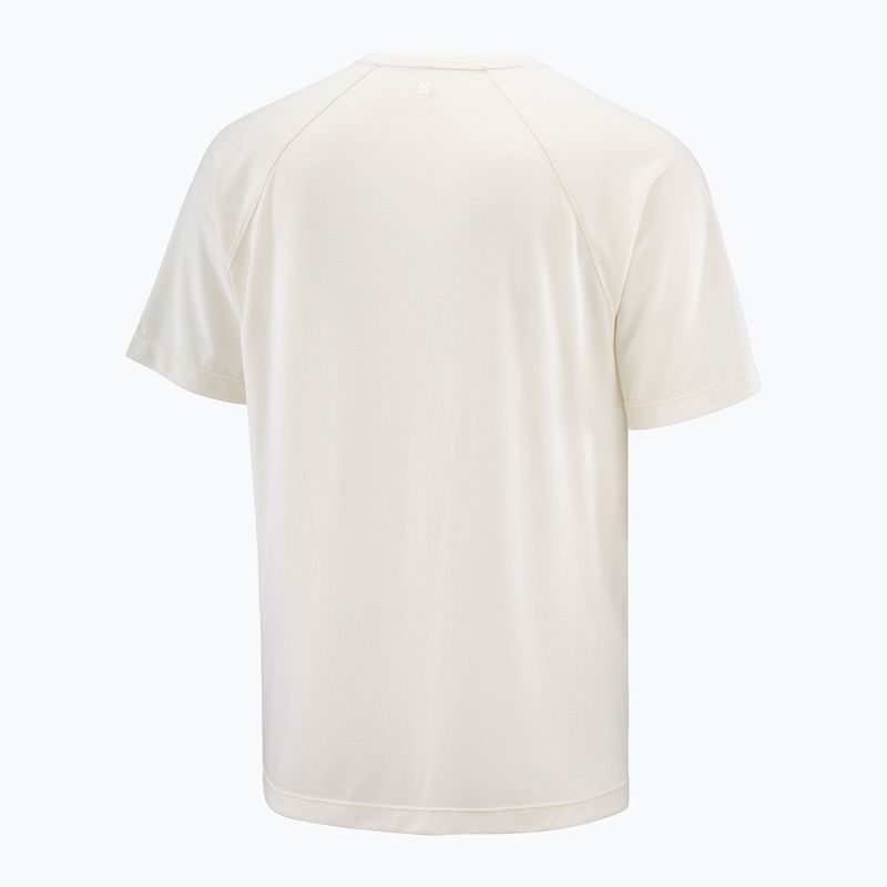 Pánske tričko Salomon Shakeout Core  whisper white 4