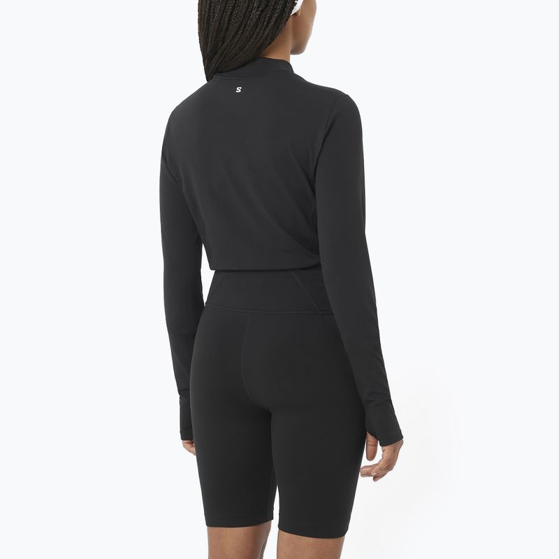 Dámske bežecké tričko longsleeve Salomon Bliss deep black 3