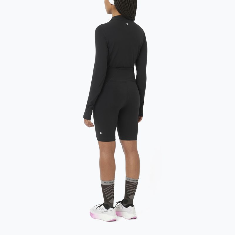 Dámske bežecké tričko longsleeve Salomon Bliss deep black 4