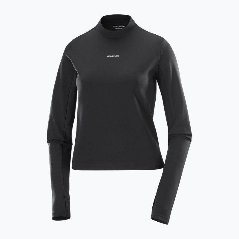 Dámske bežecké tričko longsleeve Salomon Bliss deep black 5