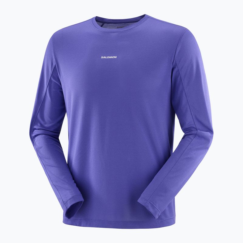 Pánske tričko longsleeve Salomon Shakeout Core liberty 3