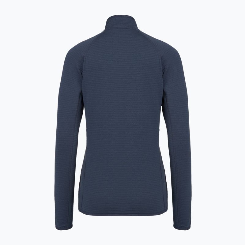 Dámska fleecová mikina Salomon Lightwarm Full Zip blue nights 6