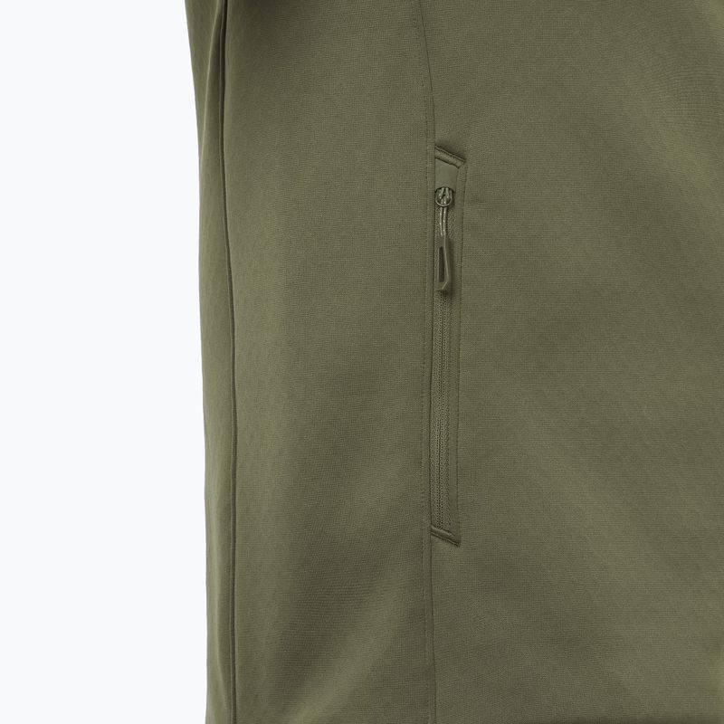 Pánska mikina Salomon Outline Warm Fleece Full Zip grape leaf 4