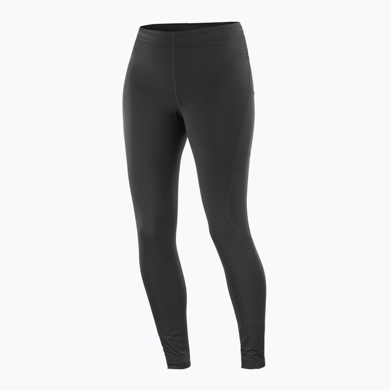 Dámske bežecké legíny Salomon Shakeout Core Warm deep black 5