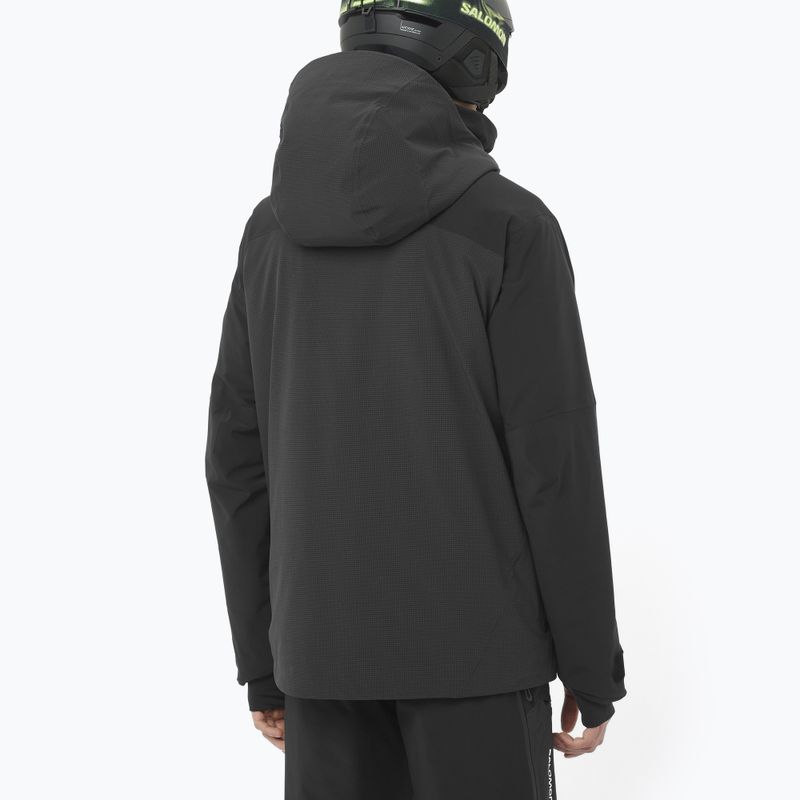 Pánska lyžiarska bunda Salomon Spectral deep black 2