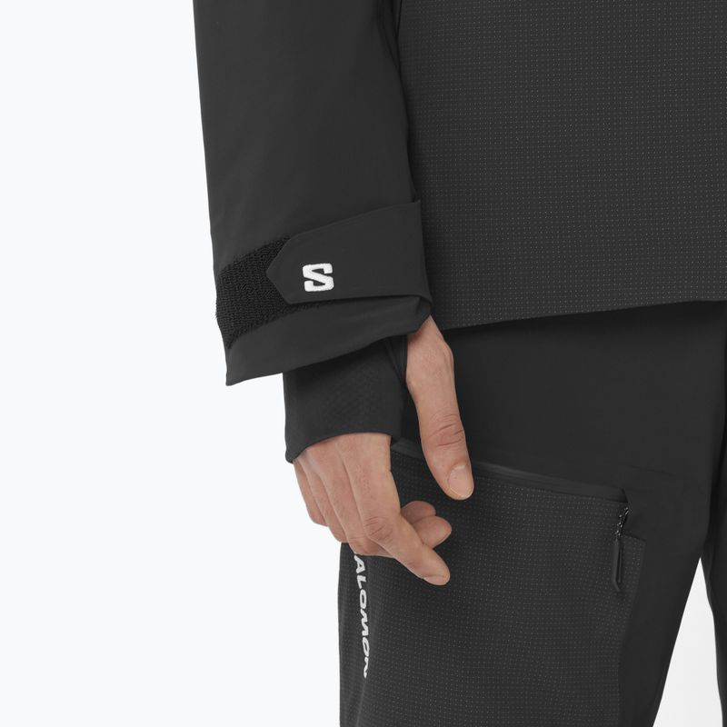 Pánska lyžiarska bunda Salomon Spectral deep black 5