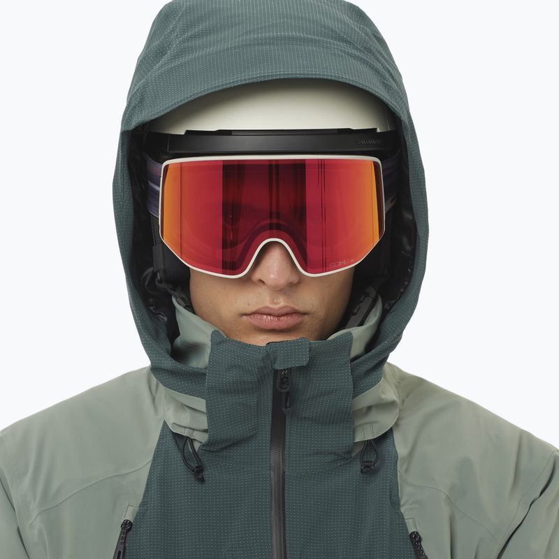 Pánska lyžiarska bunda Salomon Spectral green gables/sedona 3