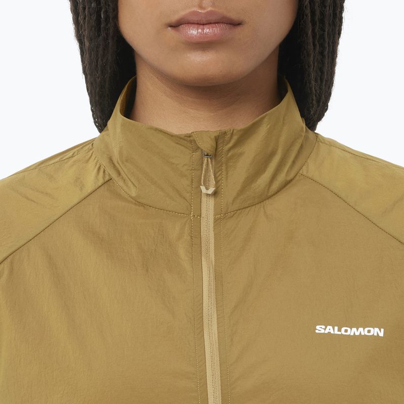 Dámska bežecká bunda Salomon Shakeout Fly brilliant olive 3
