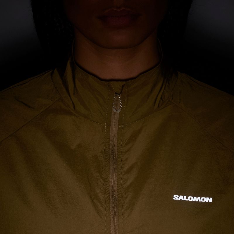 Dámska bežecká bunda Salomon Shakeout Fly brilliant olive 6