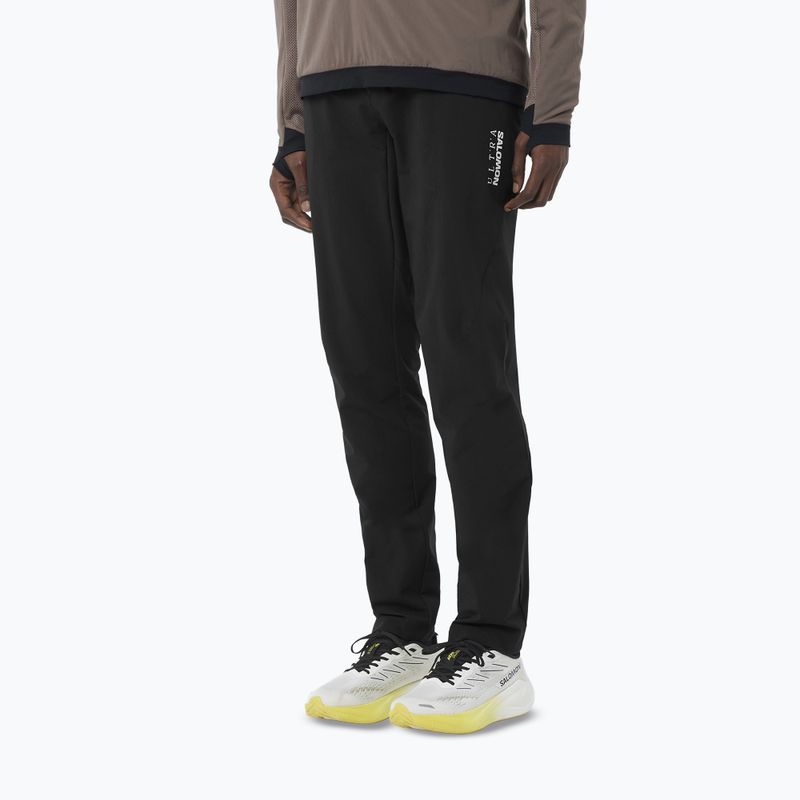 Pánske bežecké nohavice Salomon Ultra deep black