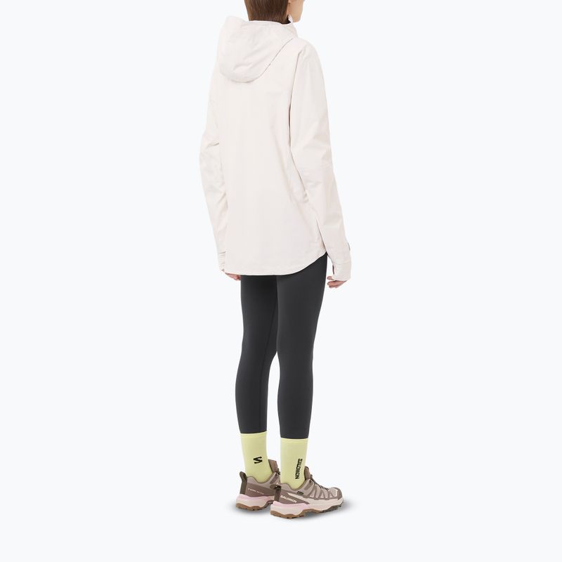 Dámska flísová mikina Salomon Essential Lightwarm whisper white 2