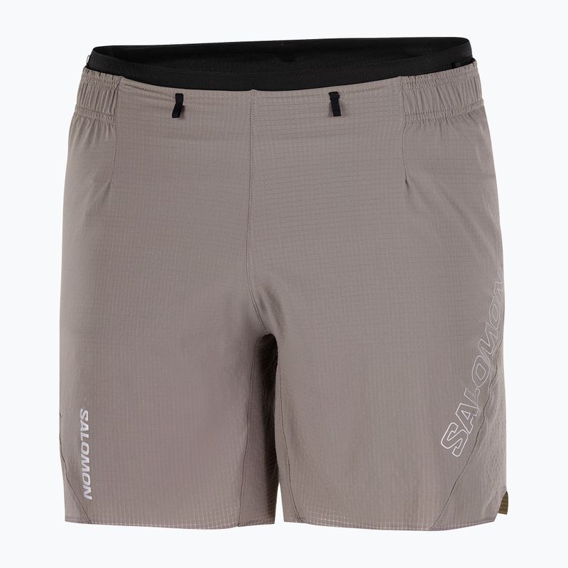 Pánske bežecké šortky Salomon Sense Aero 7" iron 5
