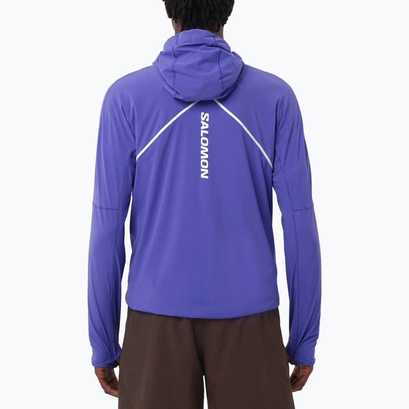 Pánska mikina Salomon Sense Aero Half Zip Hoodie libery 2