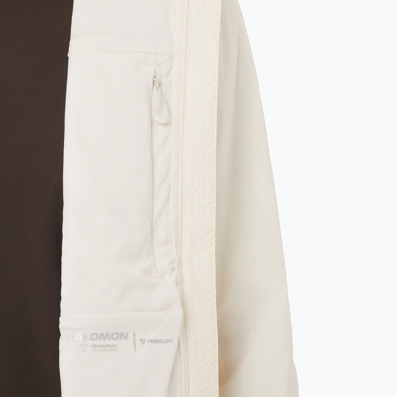 Dámska hybridná bunda Salomon Mountain Flex whisper white 3