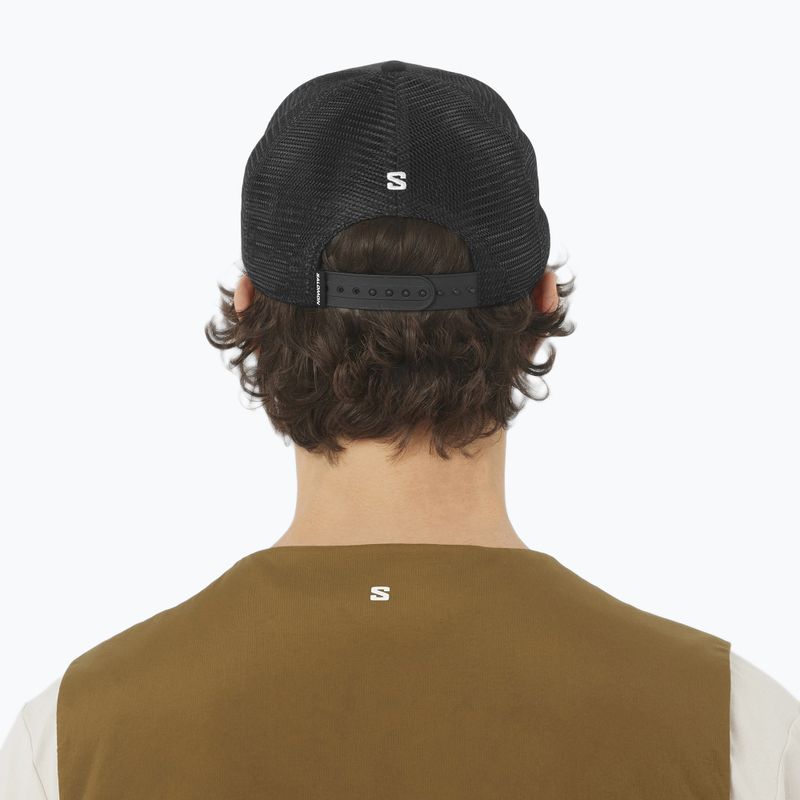 Šiltovka Salomon Logo Trucker deep black 3