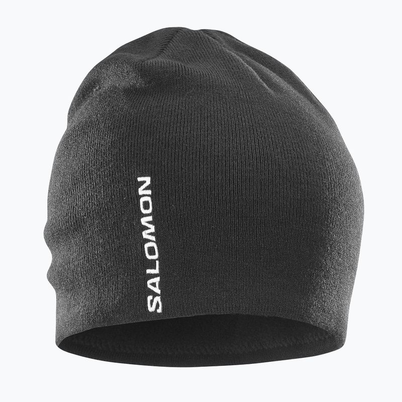 Zimná čiapka Salomon Graphic deep black