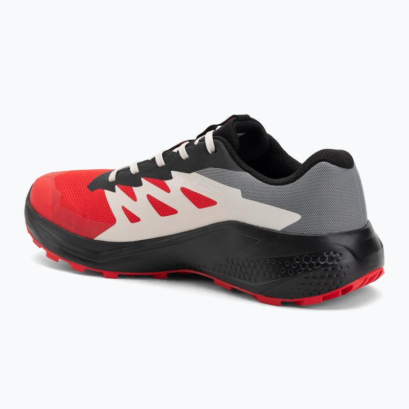 Buty do biegania meskie Salomon Alphaglide GTX flame scarlet/black/pewter 3