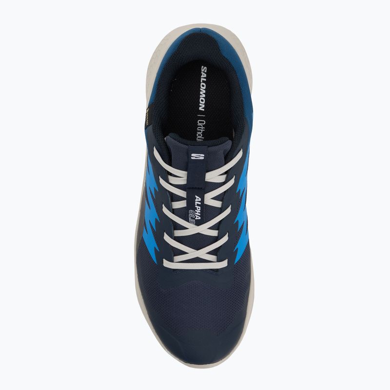 Buty do biegania meskie Salomon Alphaglide GTX blue night/lunar rock/french blue 5
