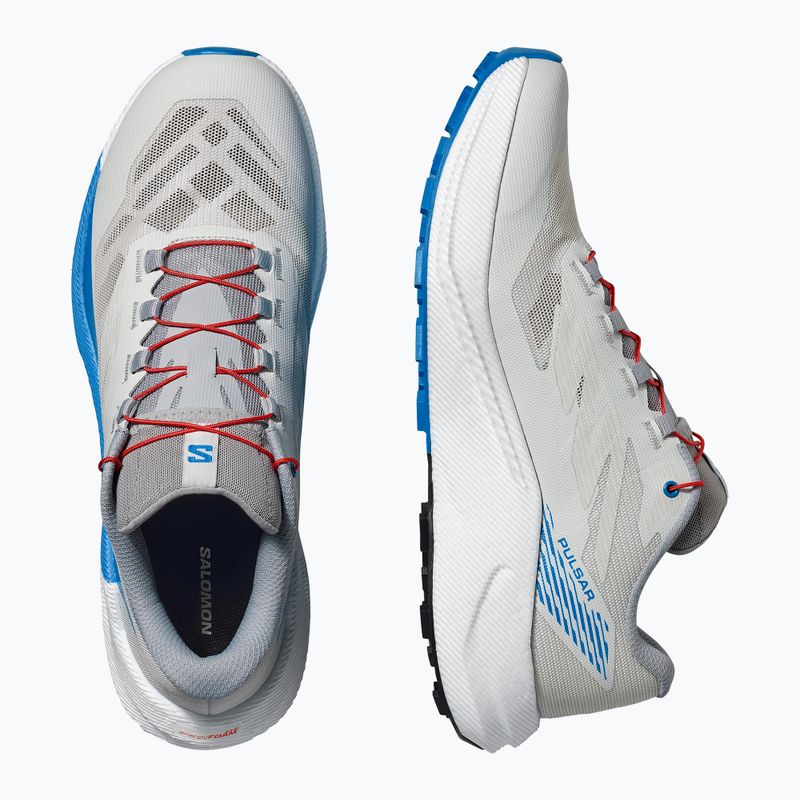 Pánske bežecké topánky Salomon Pulsar lunar rock/white/french blue 8