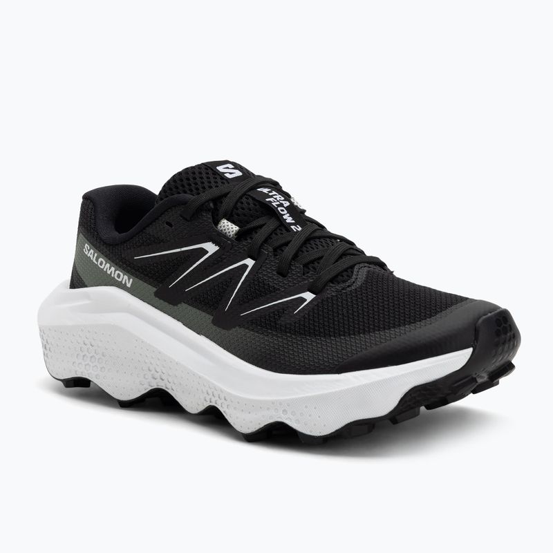 Dámske bežecké topánky Salomon Ultra Flow 2 black/white/agave green