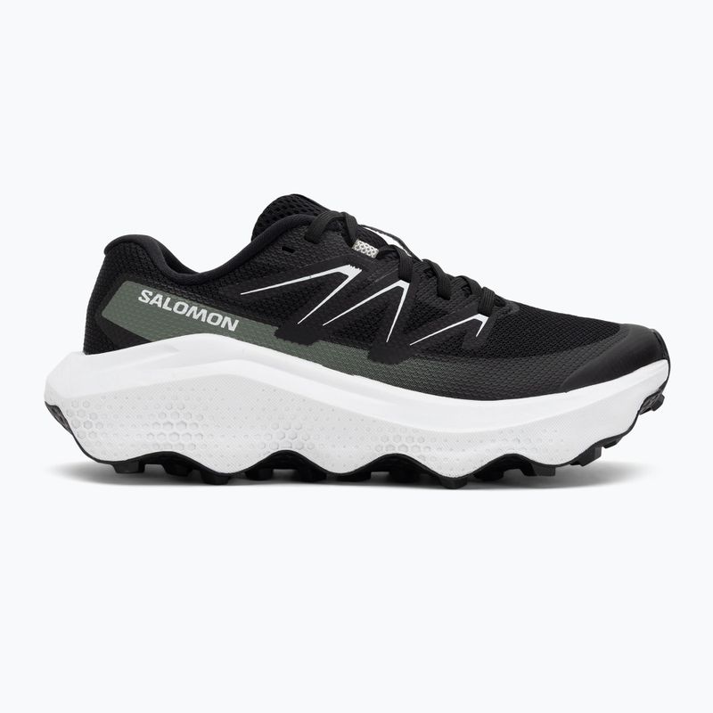 Dámske bežecké topánky Salomon Ultra Flow 2 black/white/agave green 2