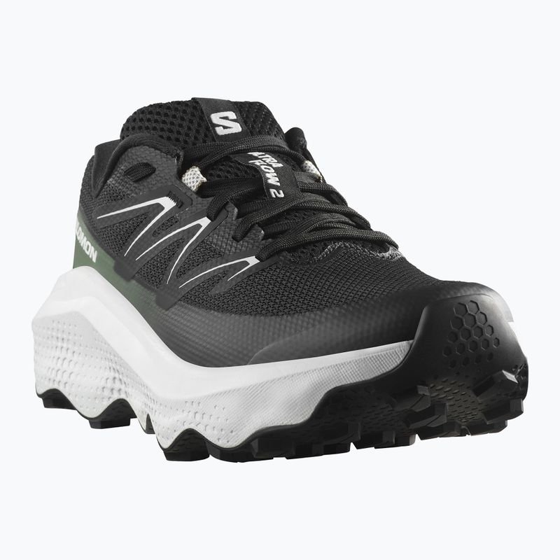 Dámske bežecké topánky Salomon Ultra Flow 2 black/white/agave green 8