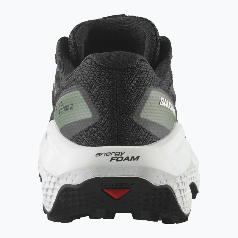 Dámske bežecké topánky Salomon Ultra Flow 2 black/white/agave green 11