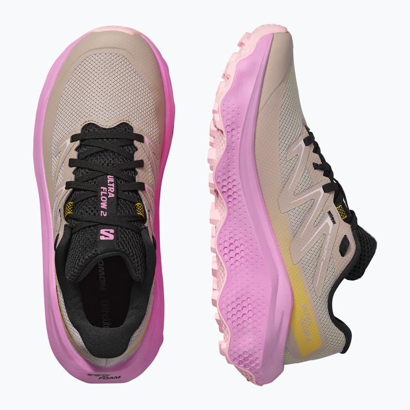 Dámske bežecké topánky Salomon Ultra Flow 2 etherea/cyclamen/black 8