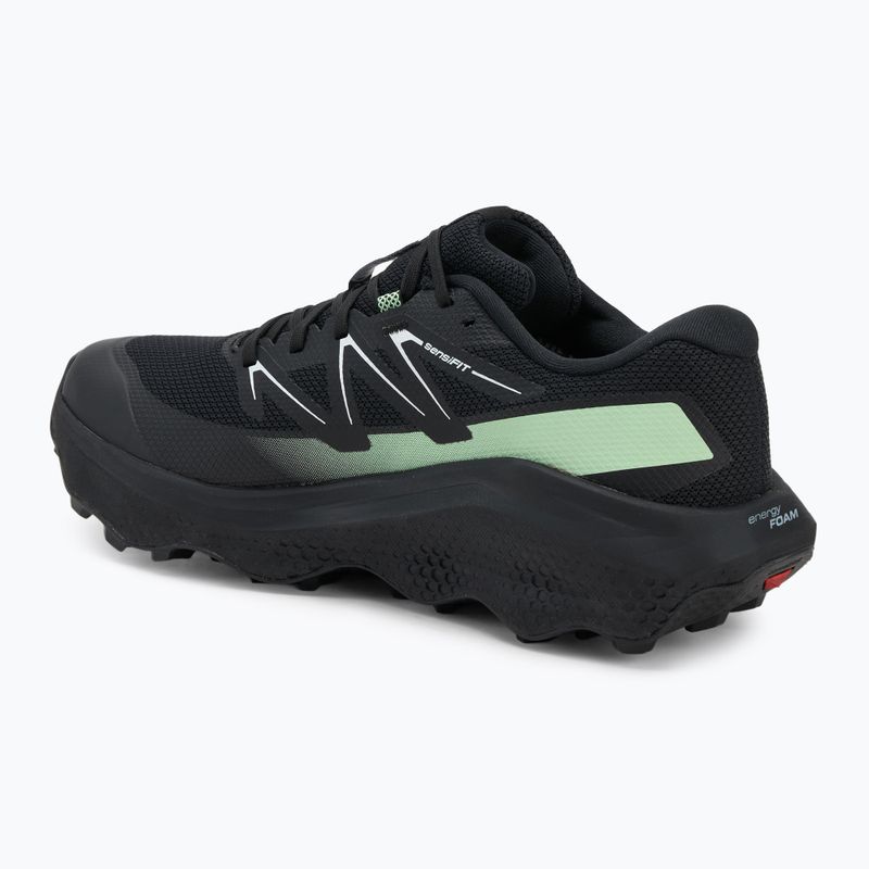 Pánske bežecké topánky Salomon Ultra Flow 2 GTX black/black/patina green 3