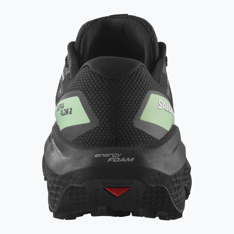 Pánske bežecké topánky Salomon Ultra Flow 2 GTX black/black/patina green 10
