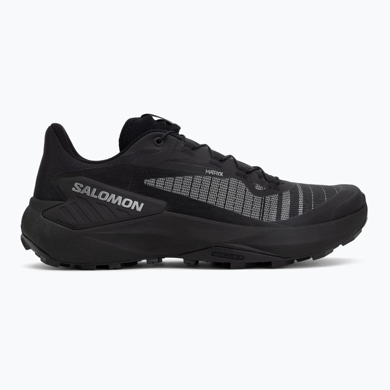 Pánske bežecké topánky Salomon Genesis black/black/silver 2