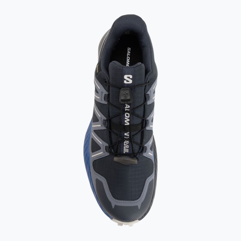 Pánske bežecké topánky Salomon Speedcross Peak GTX blue nights/grisaille 5