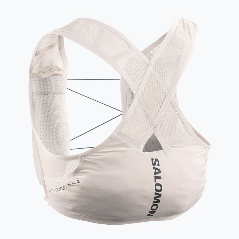Bežecká vesta Salomon GRVL Concept Skin 2 silver cloud 2