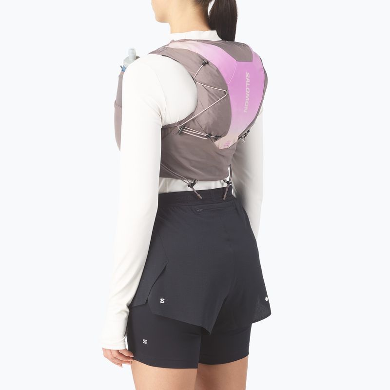 Dámska bežecká vesta Salomon ADV SKIN 12 Gradient Set iron/shadow gray 5