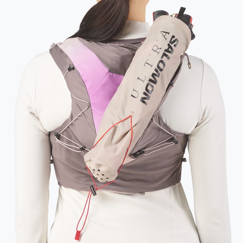 Dámska bežecká vesta Salomon ADV SKIN 12 Gradient Set iron/shadow gray 9