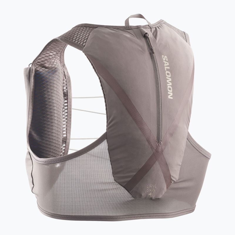 Bežecká vesta Salomon GRVL Skin 4 Set iron/silver cloud 2