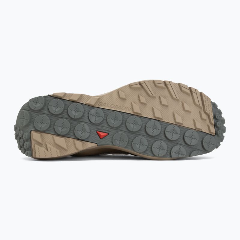Pánske turistické topánky Salomon Techamphibian 5 rainy day/desert tan/mykonos blue 4