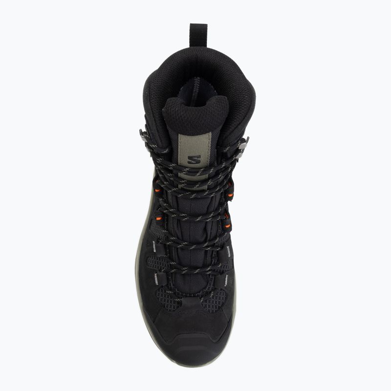 Pánske trekingové topánky Salomon Quest 5 GTX black/dlicgr/black 5