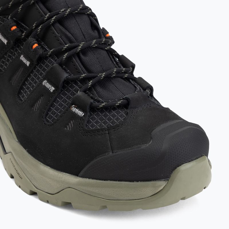 Pánske trekingové topánky Salomon Quest 5 GTX black/dlicgr/black 7