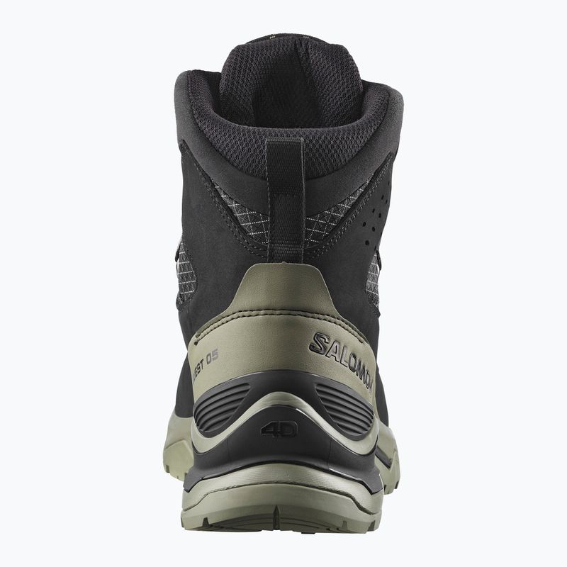 Pánske trekingové topánky Salomon Quest 5 GTX black/dlicgr/black 4