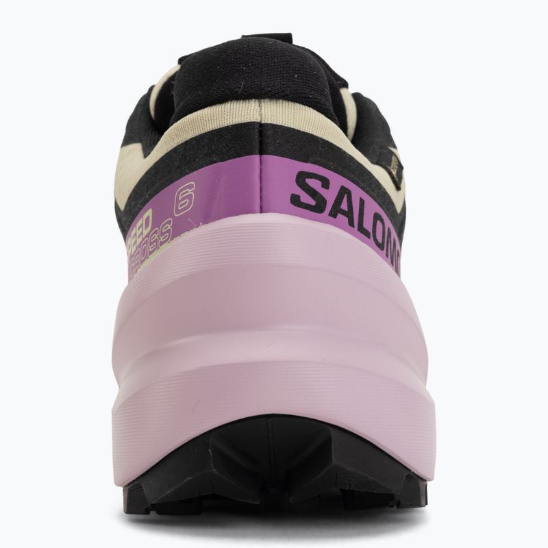 Dámske bežecké topánky Salomon Speedcross 6 GTX bog/dawn pink 6