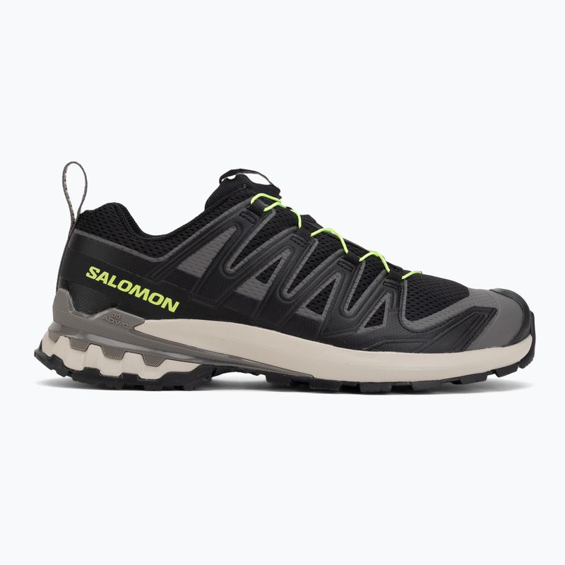 Pánske bežecké topánky Salomon XA Pro 3D V9 black/dark gull gray/acid lime 2