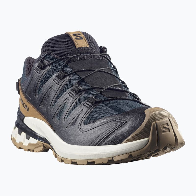 Dámske bežecké topánky Salomon XA PRO 3D V9 GTX Lifelong black/coyote brown/vanilla ice 2