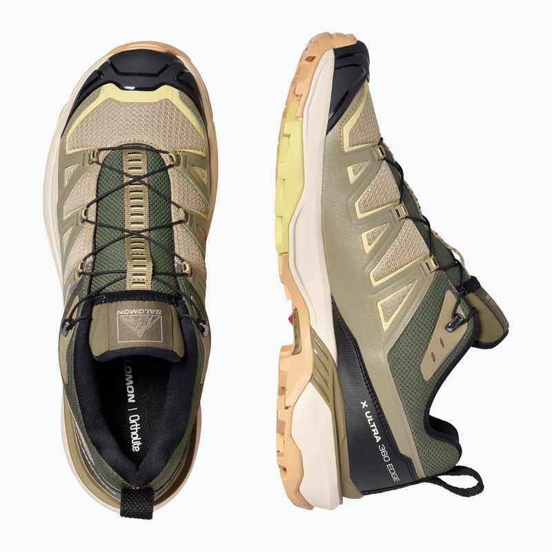 Pánske trekingové topánky Salomon X Ultra 360 Edge aloe/slate green 5