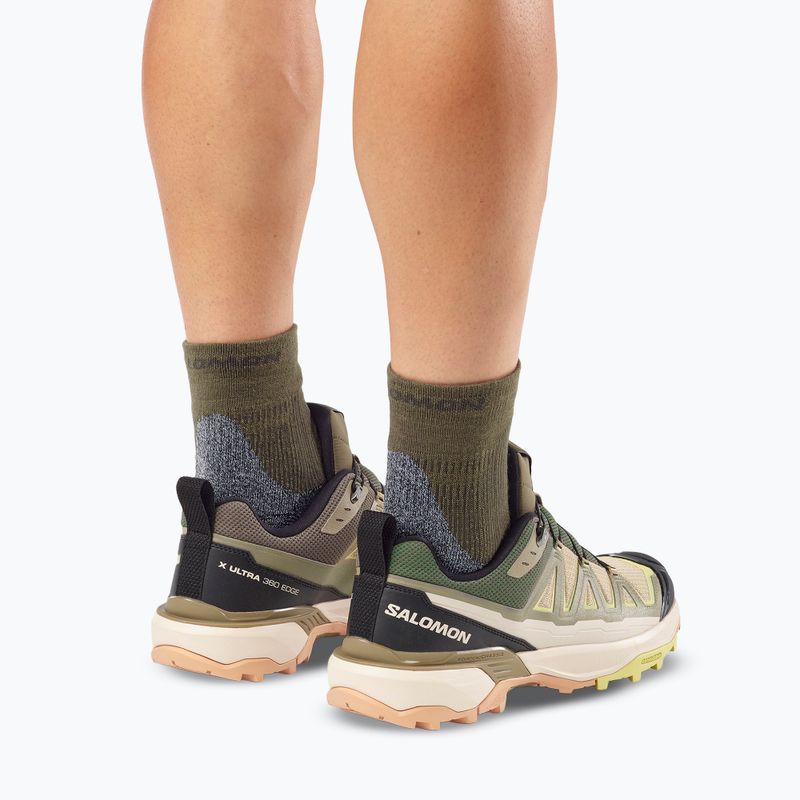 Pánske trekingové topánky Salomon X Ultra 360 Edge aloe/slate green 7