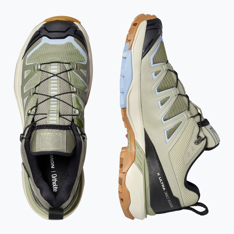 Dámske trekingové topánky Salomon X Ultra 360 Edge deep lichen green/tea 5